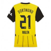 Borussia Dortmund Donyell Malen #21 Hemmatröja Dam 2024-25 Kortärmad